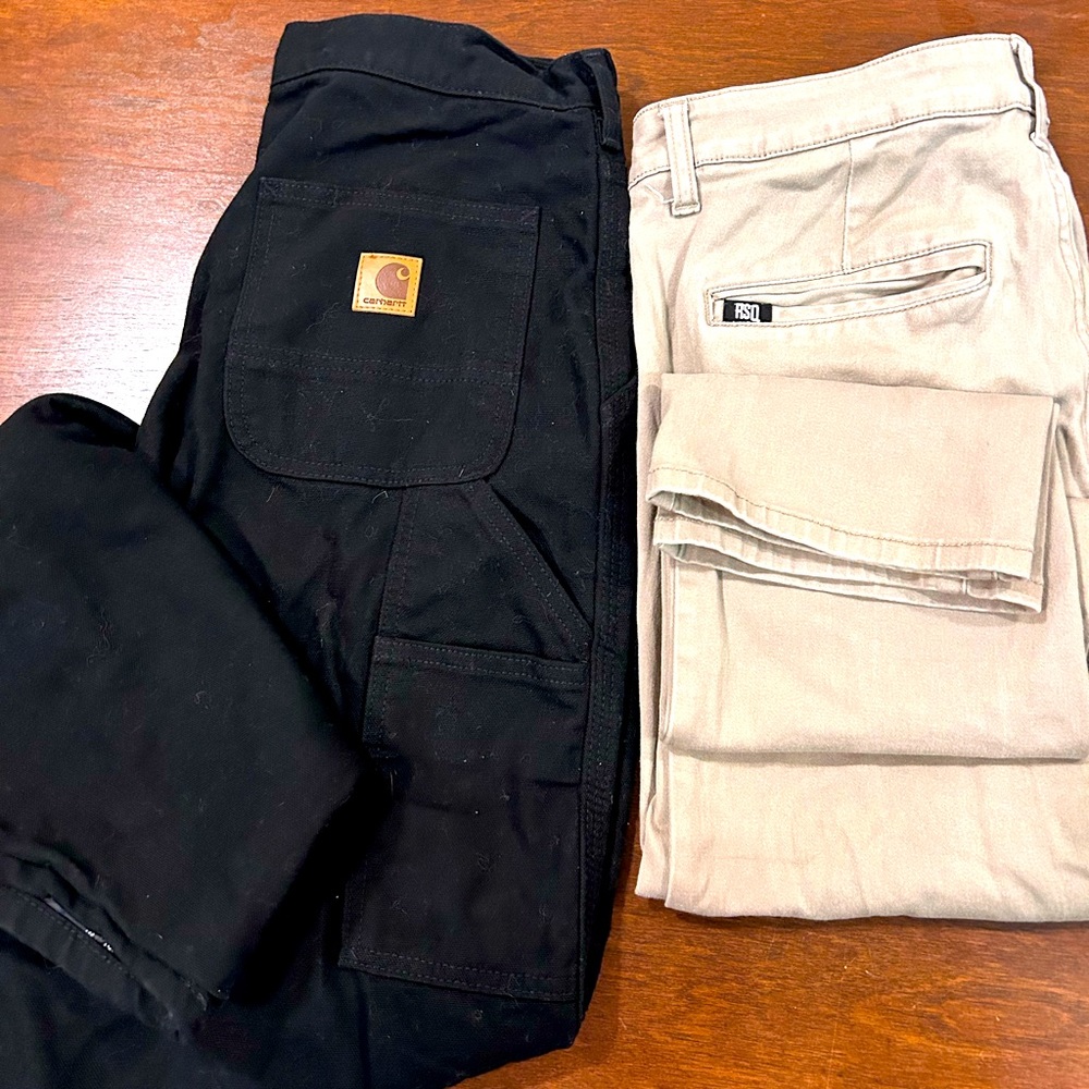 Men’s jeans, khaki bundle